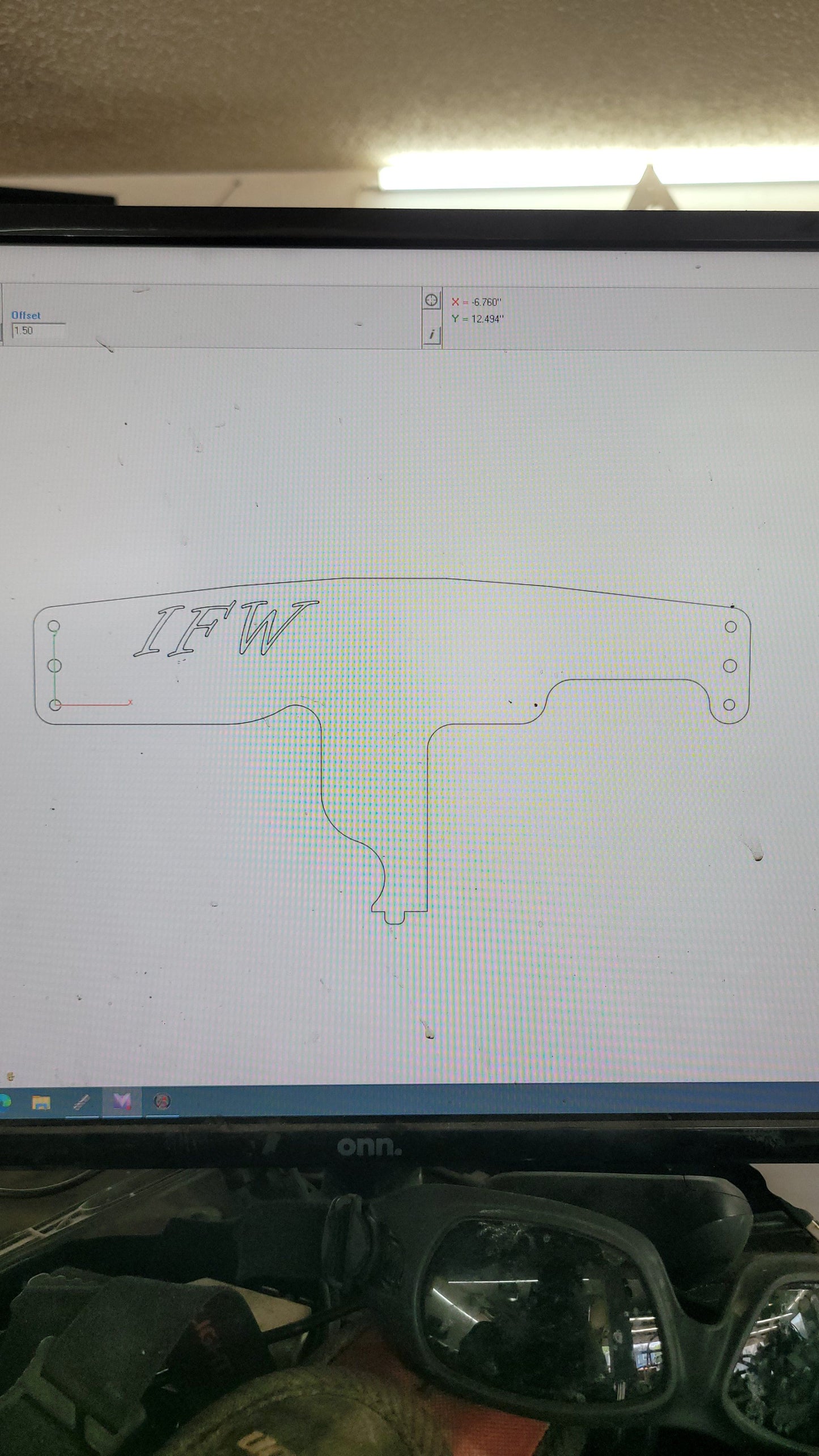 Bolt in crossmember brace