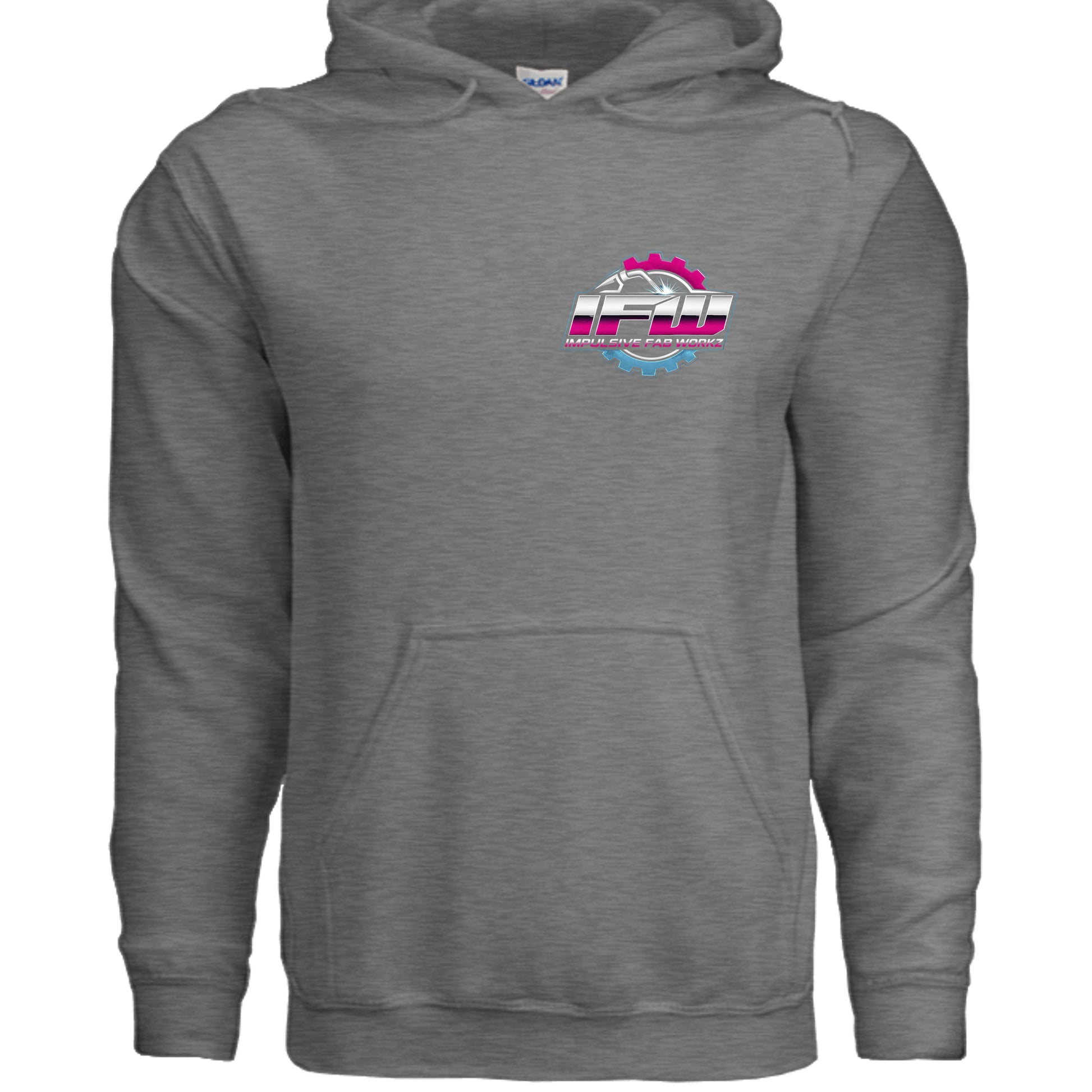GRAPHITE HEATHER - G185 - FRONT