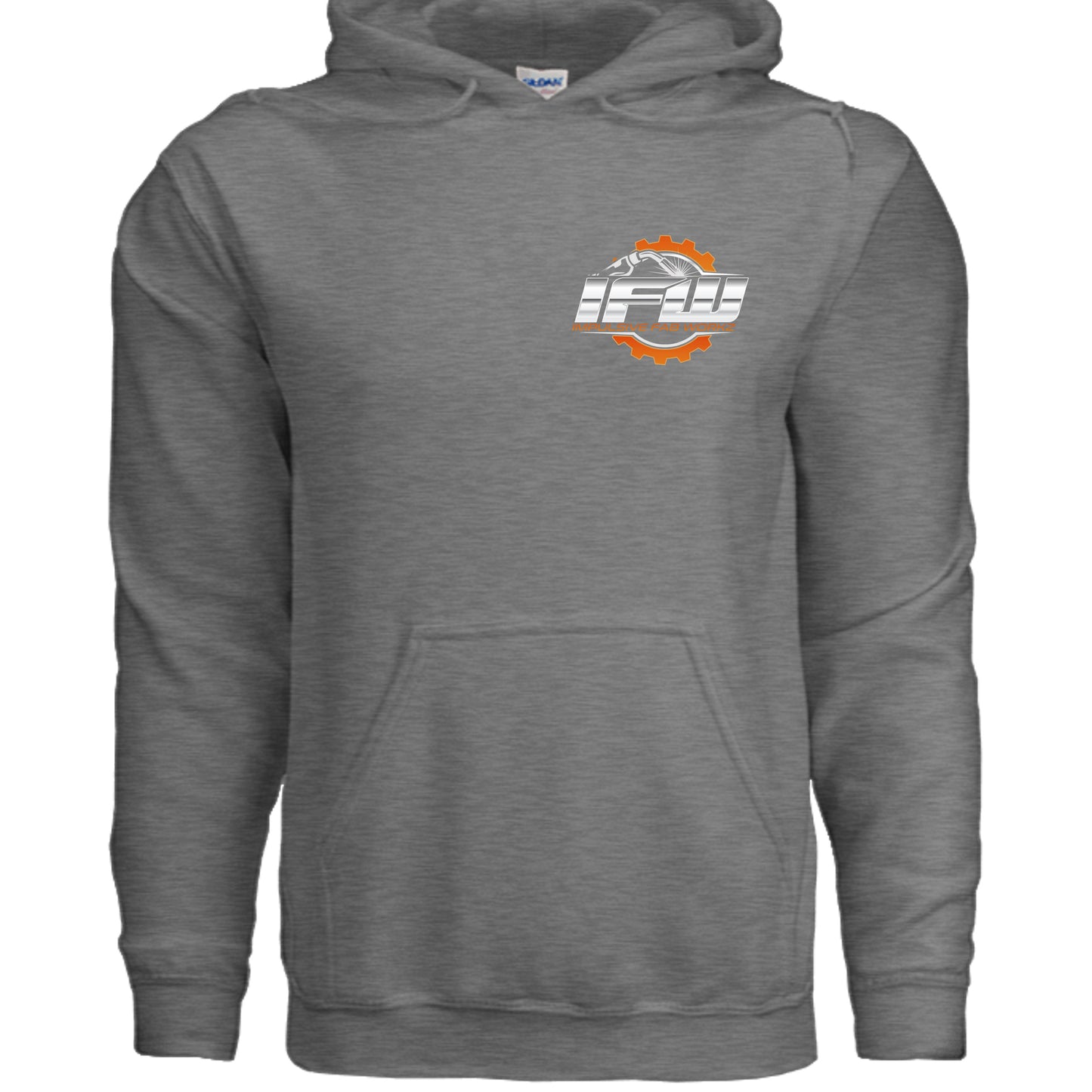 GRAPHITE HEATHER - G185 - FRONT