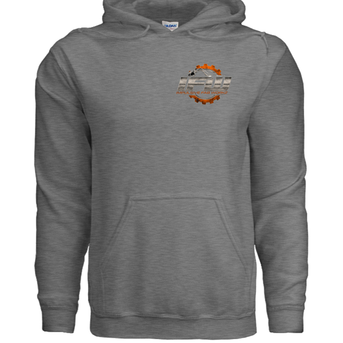 GRAPHITE HEATHER - G185 - FRONT